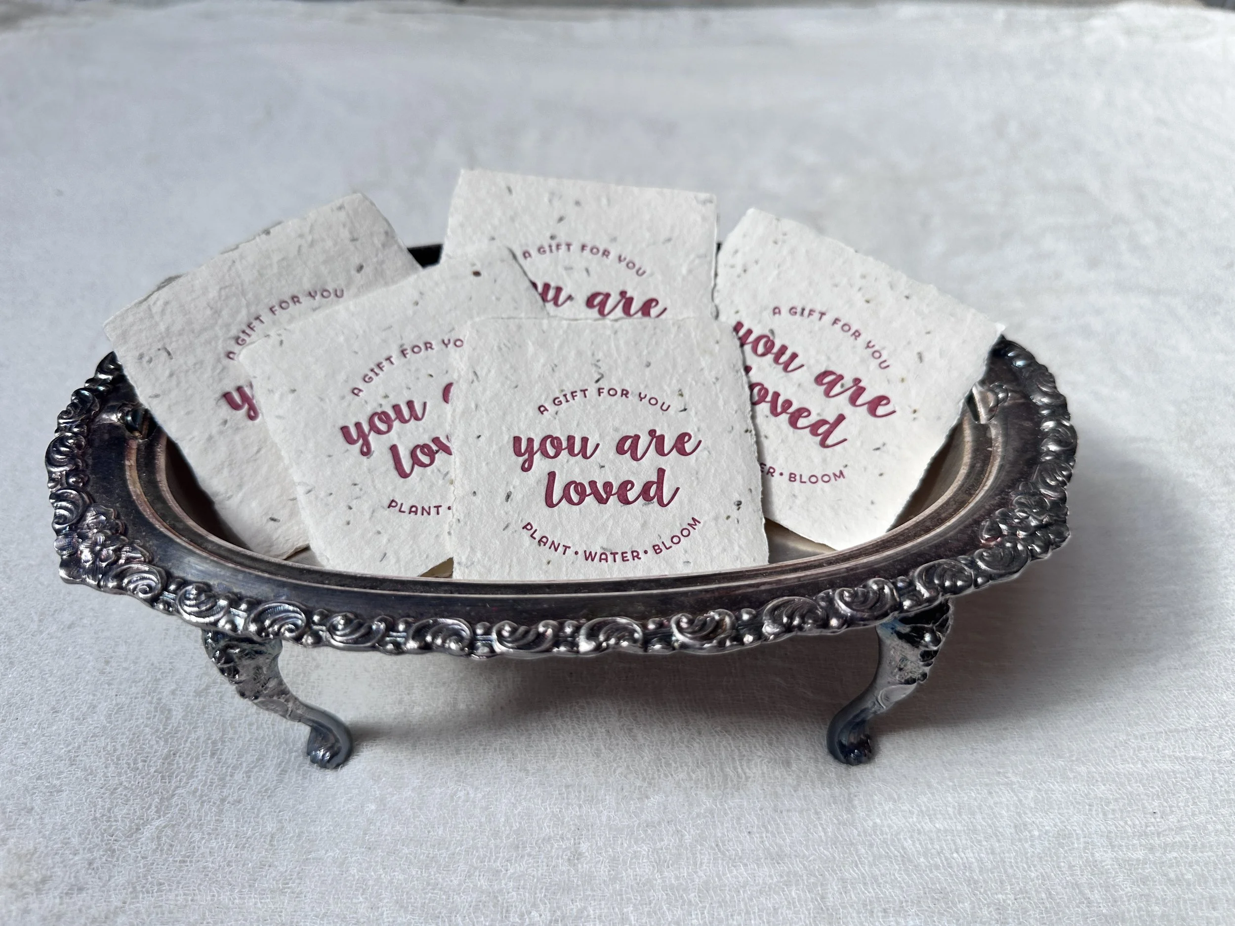 "You Are Loved"-Seeded Card