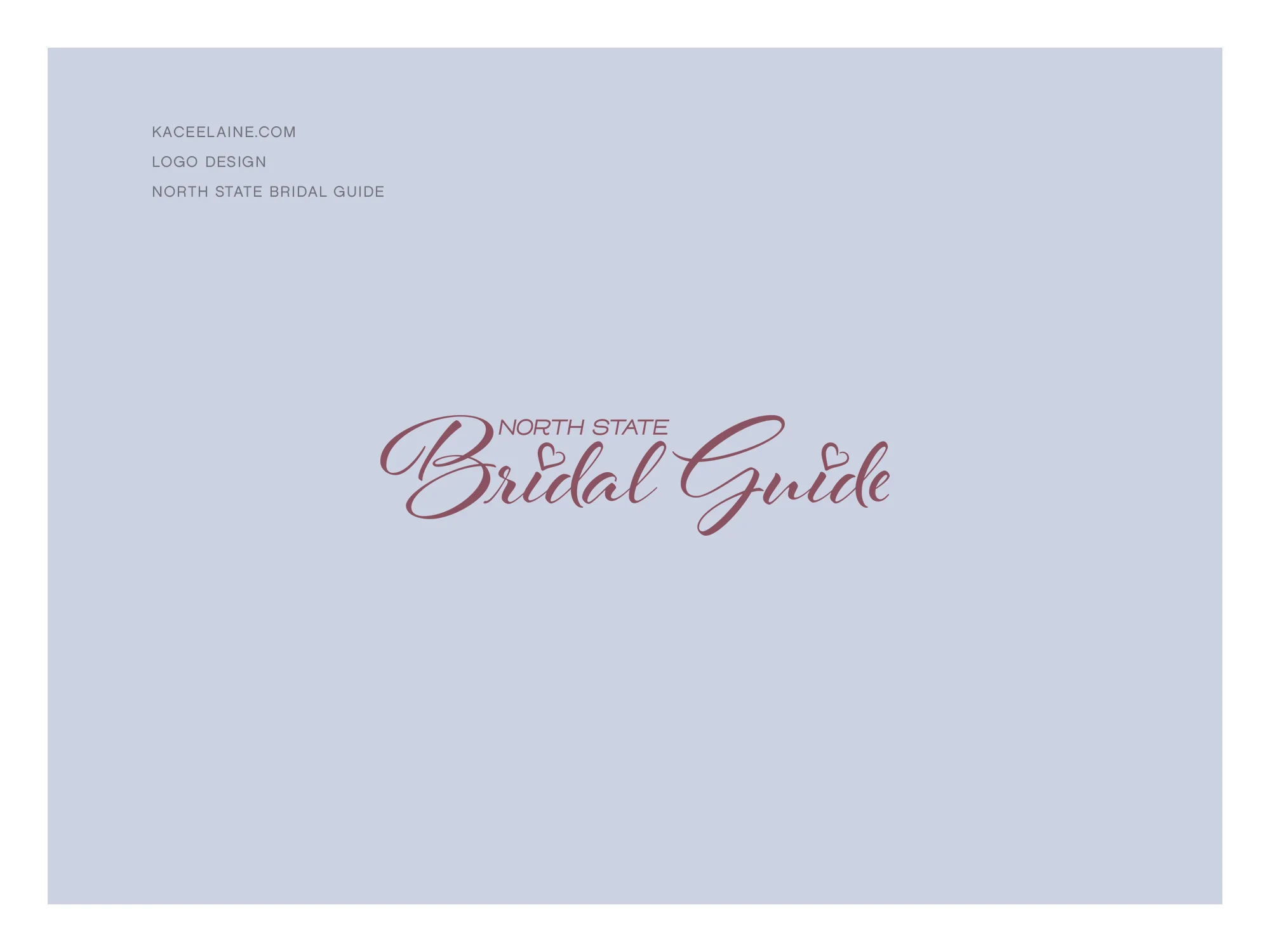 Logo Design for North State Bridal Guide