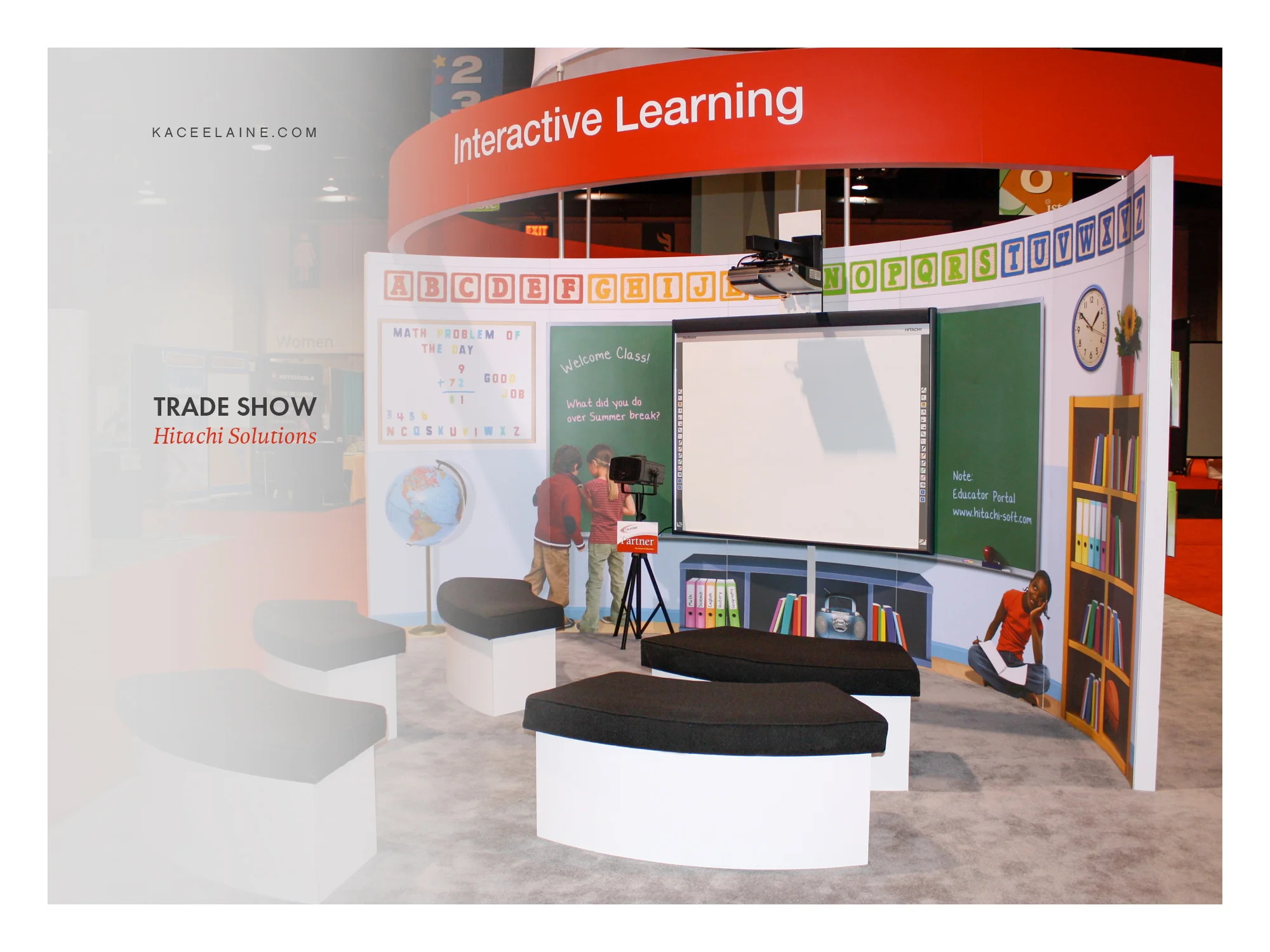 Trade Show Design for Hitachi
