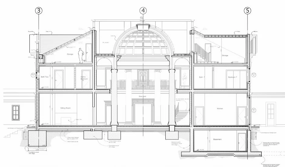 Ingliston House sectio.JPG