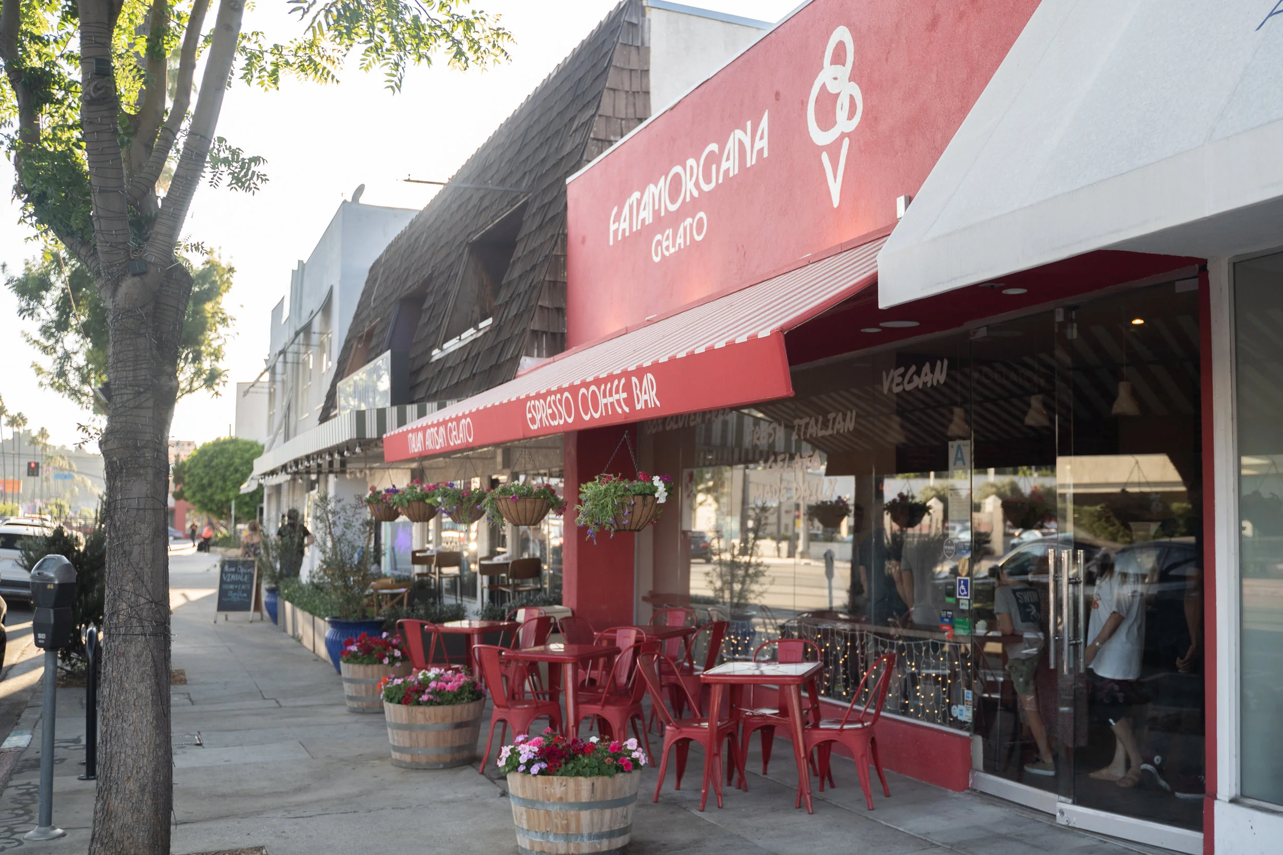 Exterior Fatamorgana Gelato in Studio City