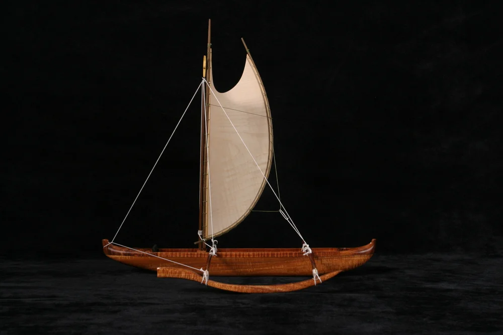 Hawaii canoes by Francis Pimmel — HAWAIIAN CANOES
