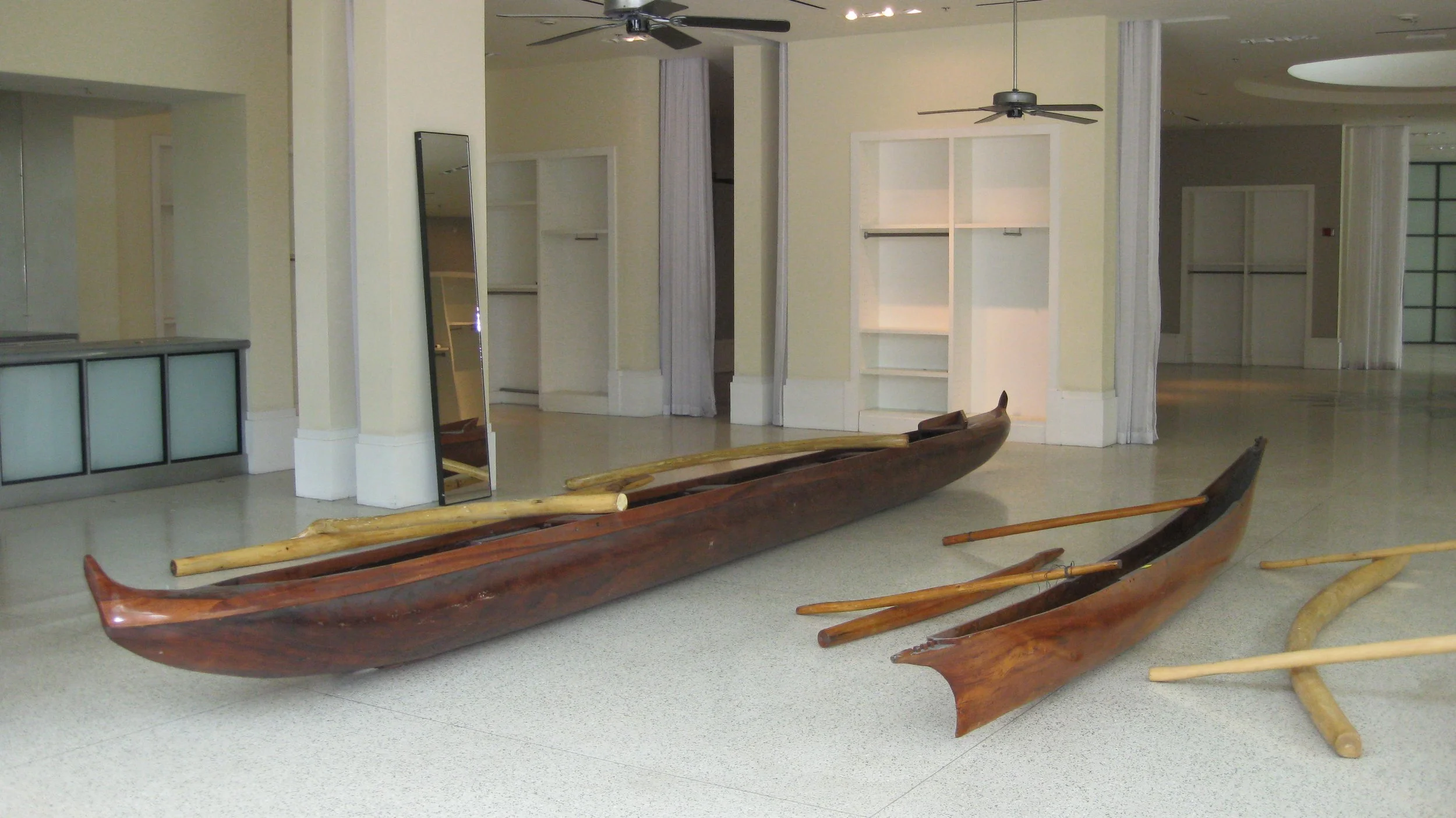 HAWAIIAN AND SAMOAN CANOE