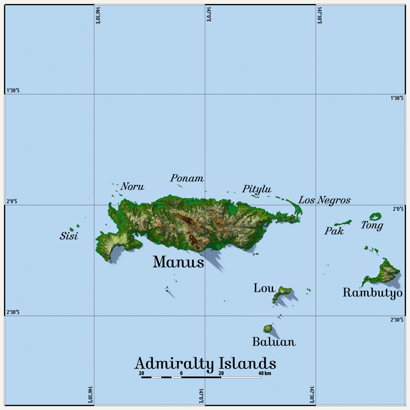 PAPUA NEW-GUINEA-Admiralty Islands