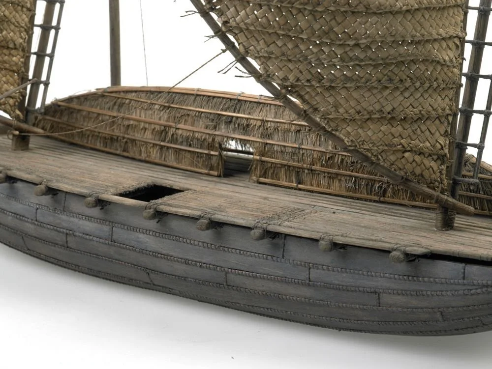 TePapa Model pahi sailing canoe