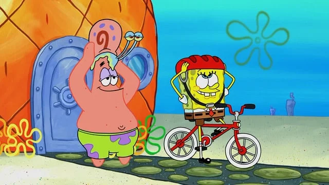 'Spongebob Bike Safety"