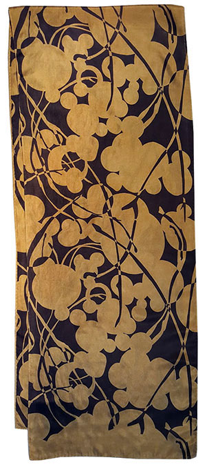 Submerged black on gold