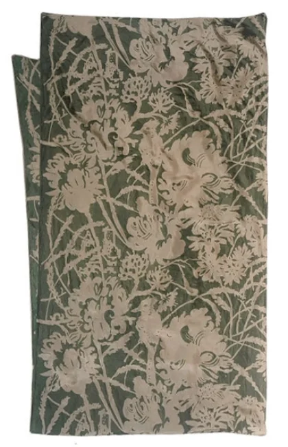 chrysanthemum green 22" x 72"