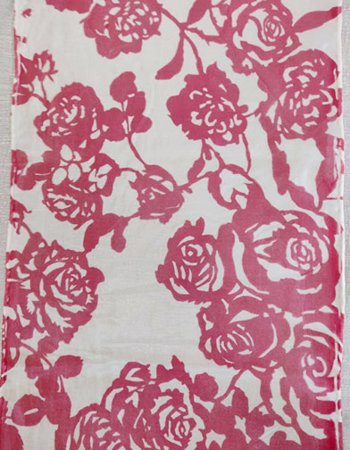 Roses Cut-out scarf