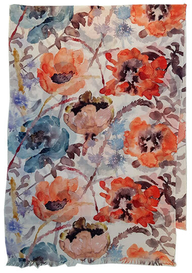 Watercolor Poppies