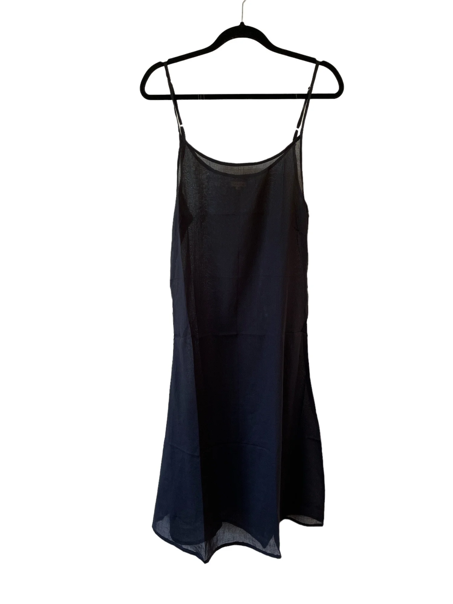 Midnight Black Layering Slip Dress (2 lengths: long & short)  Ya Living