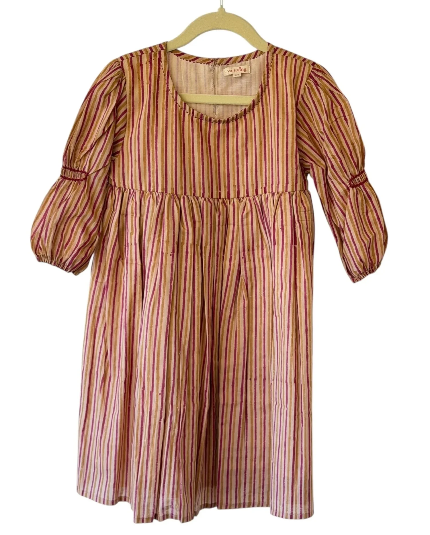 Autumn Stripes Luna Dress  Ya Living