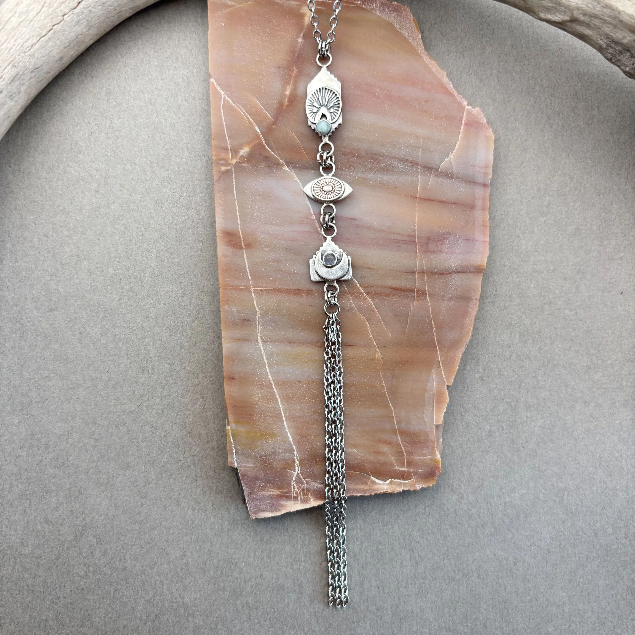 Meadow-I-necklace-silver-orange.jpg