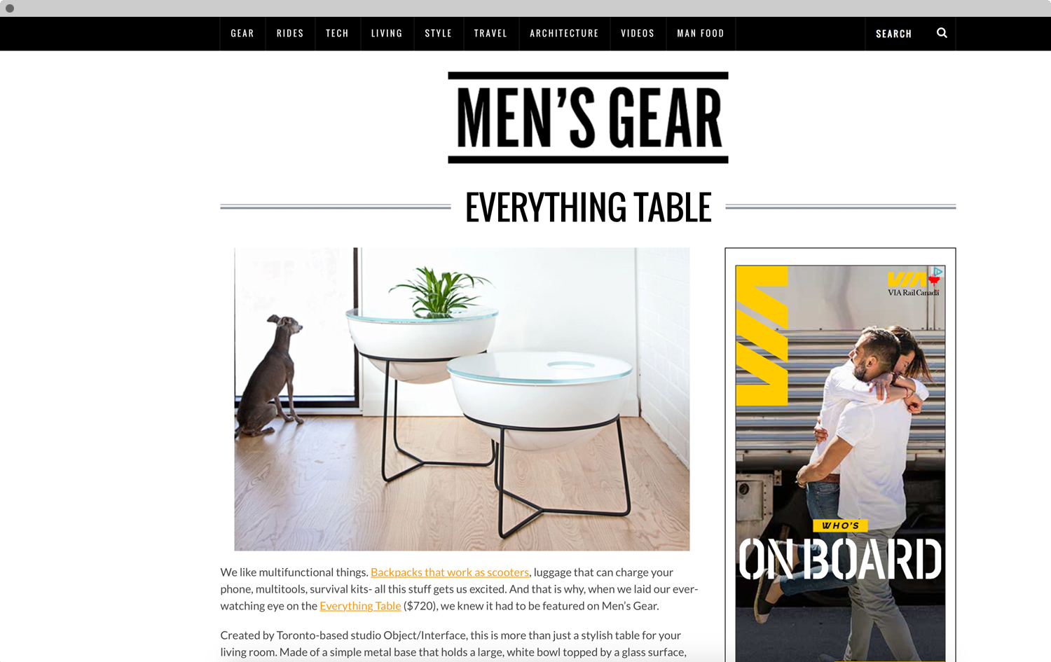 Mens Gear