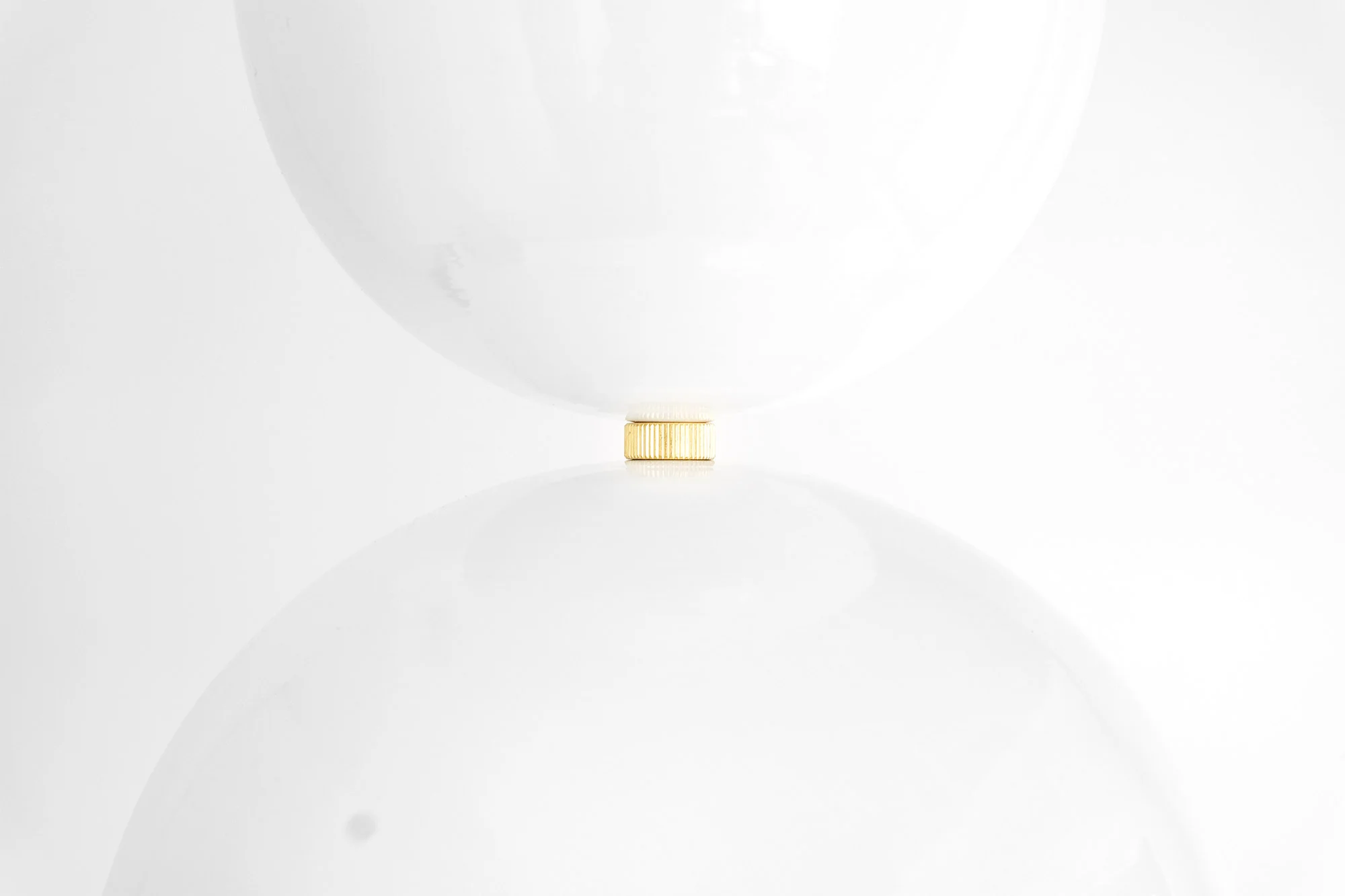 Hemisphere Pendant Planter Detail