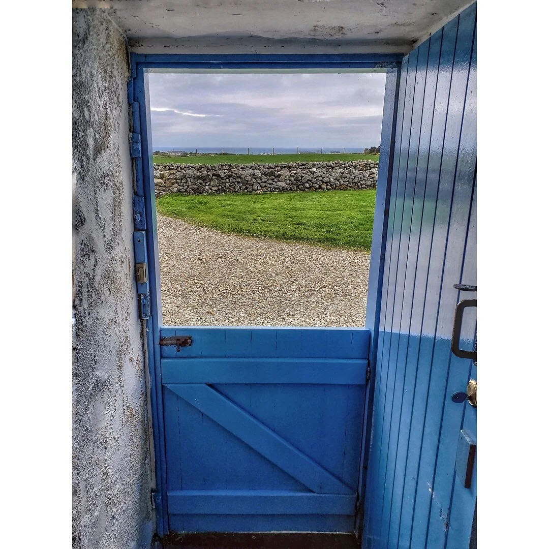 Blue Door, Thatched Cottage, Inishowen