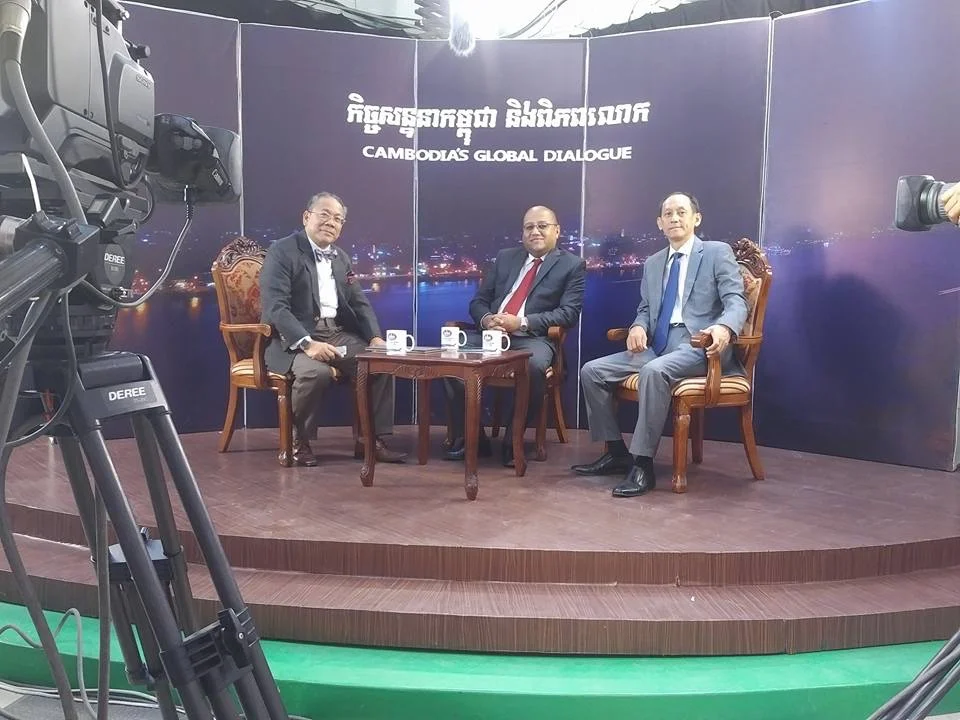 SUJEEV SHAKYA AT THE CAMBODIA'S GLOBAL DIALOGUE