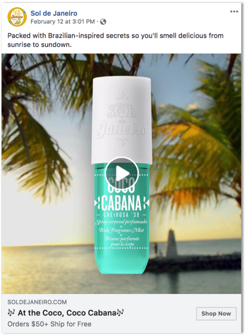 SOL DE JANEIRO Coco Cabana Body Fragrance Mist 90ml : Buy Online