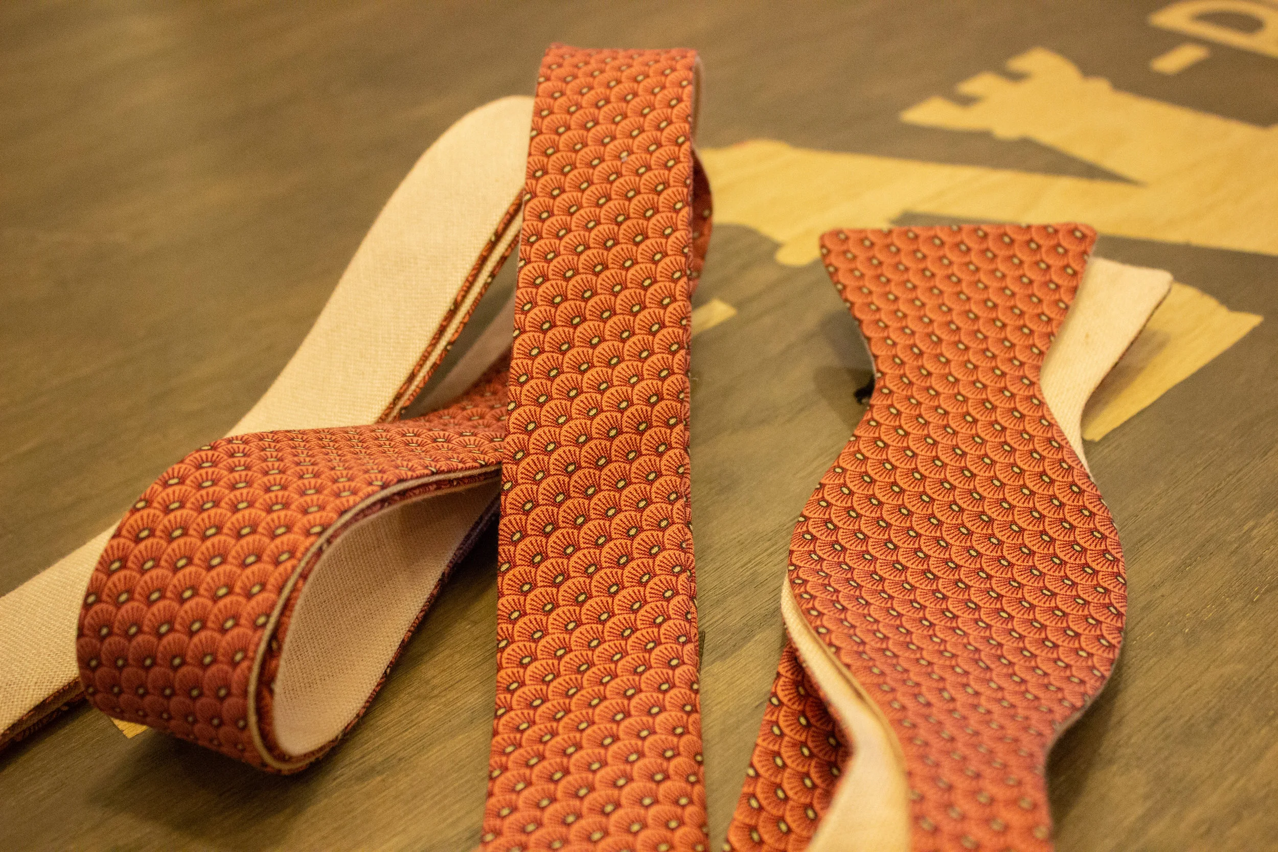The Clay 1 | Reversabale Braces &amp; Bow Tie Set (customizable)