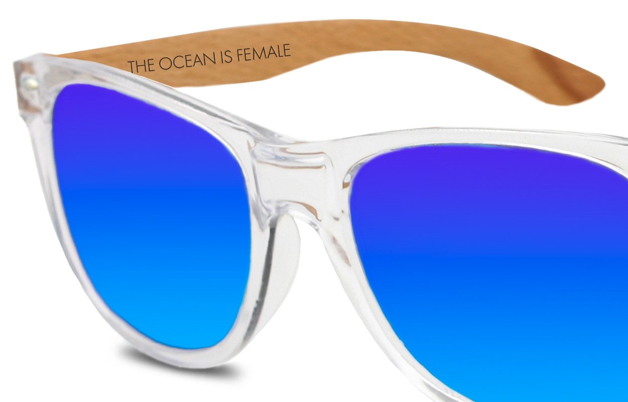VS x The Ocean is Female - Warrior - Clear / Blue Mirror / Beechwood