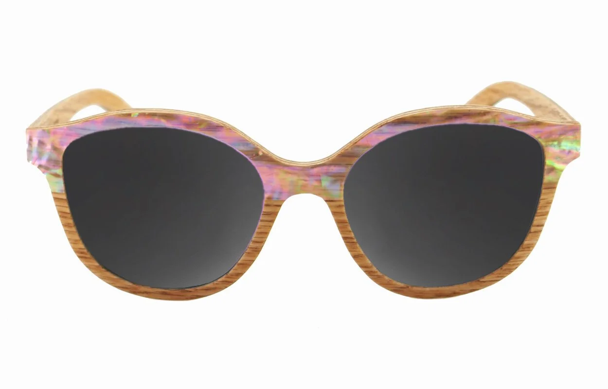 VIRA SUN | Goddess - Oak / Mother of Pearl / Grey