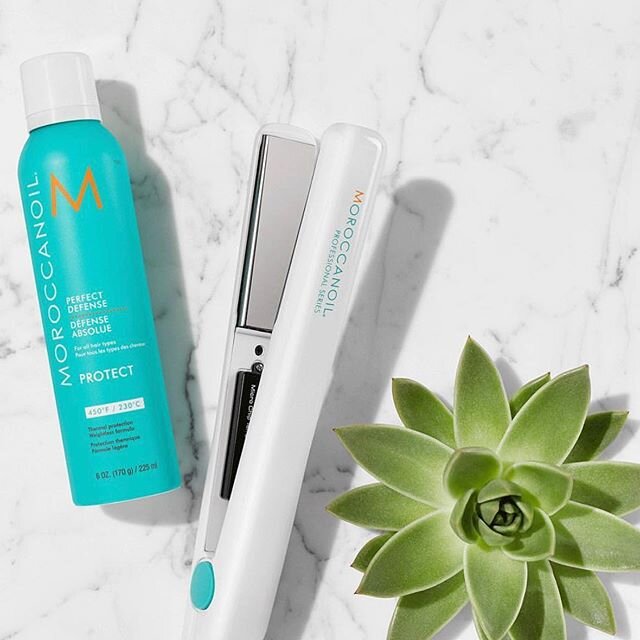 If you love hot tools like we do, you are going to love Moroccan Oil Perfect Defense . Protect against heat styling damage and smell like a little bit of heaven

#yyjhair #yyjsalon #moroccanoil #sigmasquaredsalon