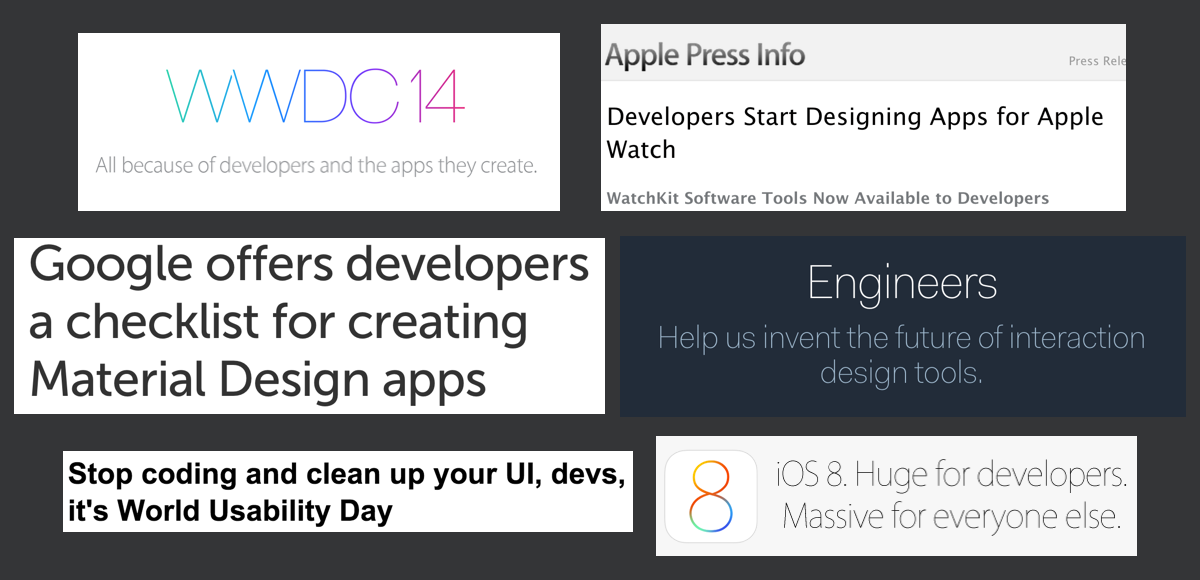 With developers doing all the design, who needs a designer?
