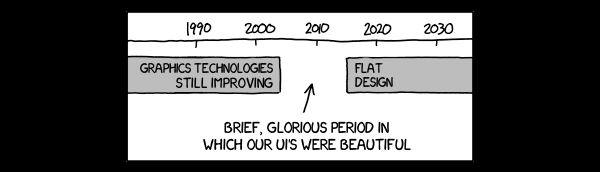 A brilliant modification of an XKCD cartoon by iOS developer Jordan Kay .