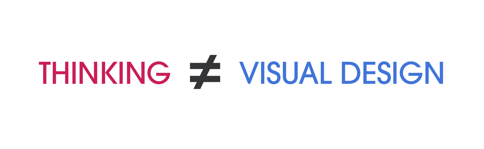 Perhaps this will be the next movement after UX ≠ UI.