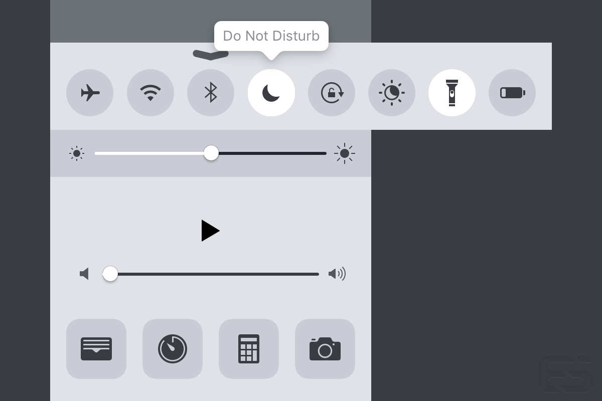 This was my proposed solution to the current ambiguity around placement of toggles and app shortcuts. Note that the flashlight has been placed in the toggle area and the app shortcut for the Wallet app has replaced it. Additionally, if no labels are to going to be on by default, then tooltips should display on press. Spillover toggles and apps that wouldn't fit in the screen area could be scrolled into view.