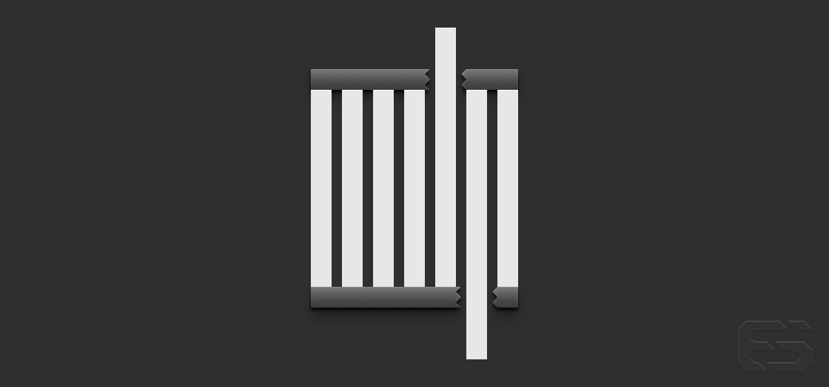 The invisible broken shelf that holds the MIT Press books.