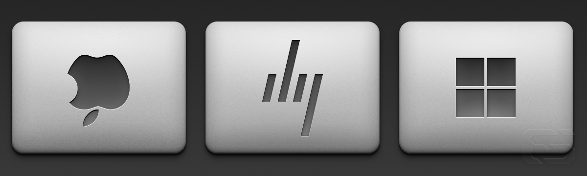 Other brands do not suffer from ambiguity when the lids of their laptops are closed.