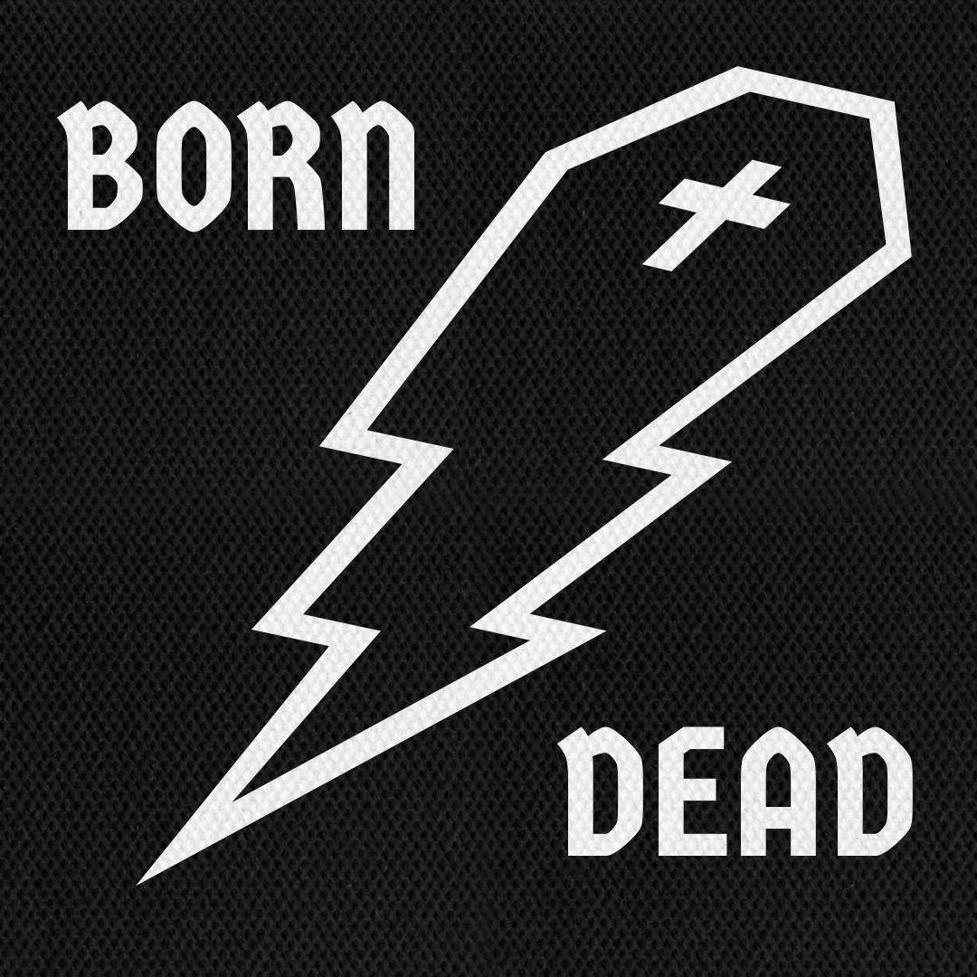 Dead Bolts: Born Dead Canvas Patch