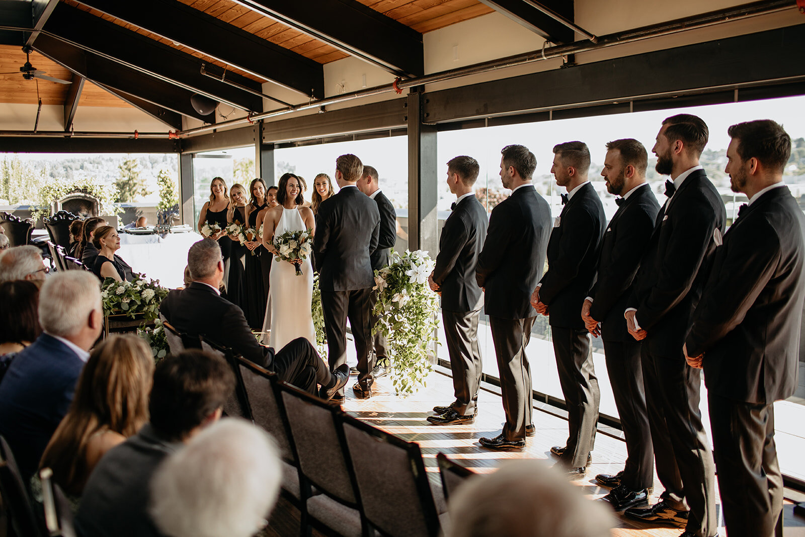 Sublime Stems | Justin Worrell Photography | Olympic Rooftop Pavillion | Wedding Wise