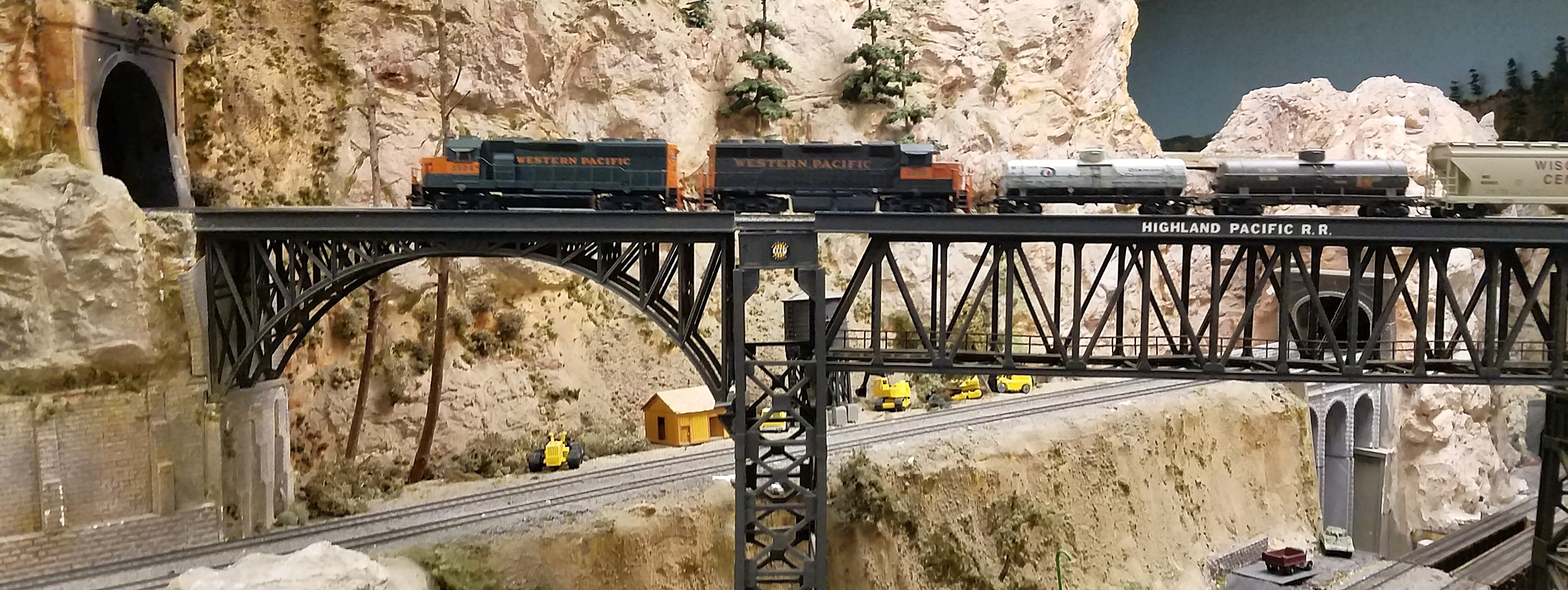 David Dodds, modeler, Highland Pacific Railroad