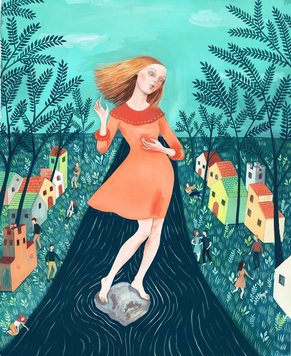 helena perez garcia the river illustration trees plants gouache.jpg