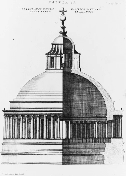 Bramante's Dome, St. Peter's Basilica, 1506