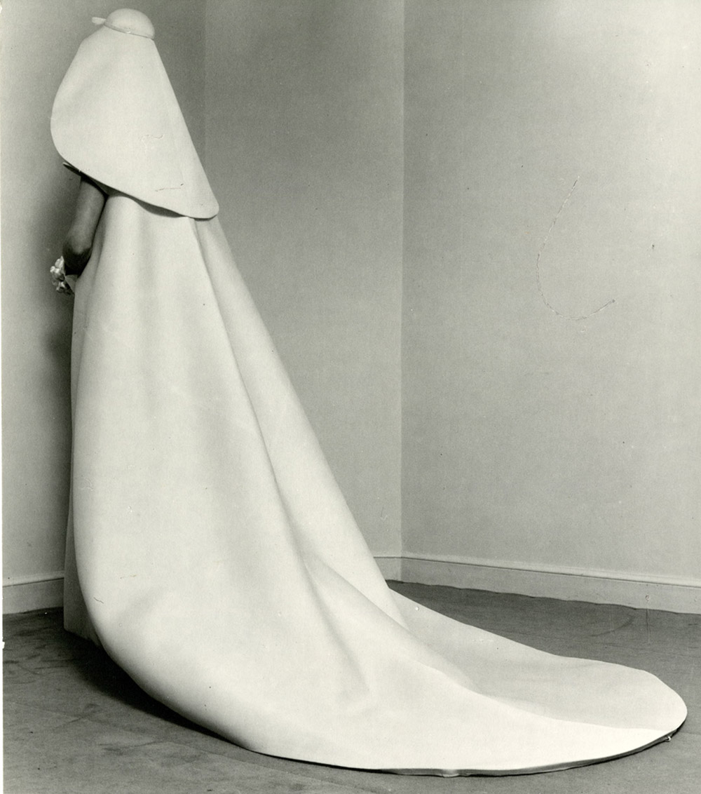 Cristóbal Balenciaga, wedding dress, 1967. Credit: Tom Kublin / Balenciaga