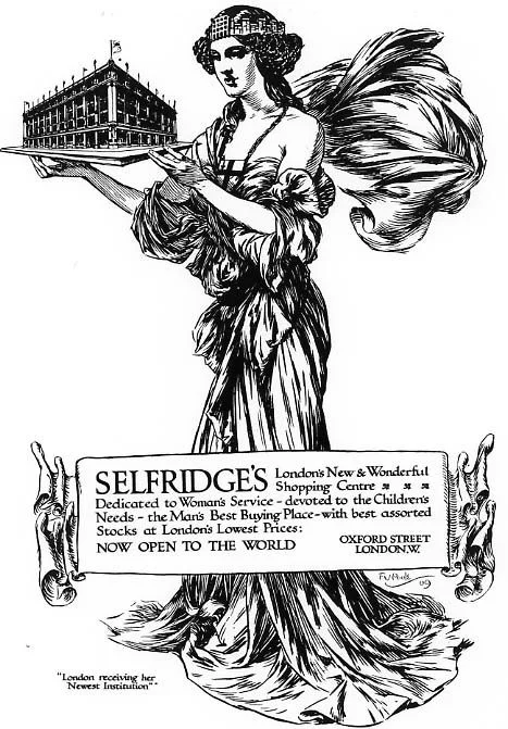 Selfridges, 1909, London