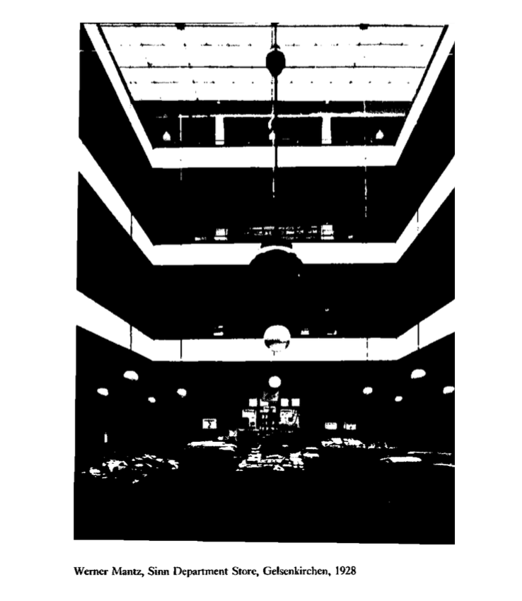 Werner Mantz, Sinn Department Store, Gelsenkirchen, 1928