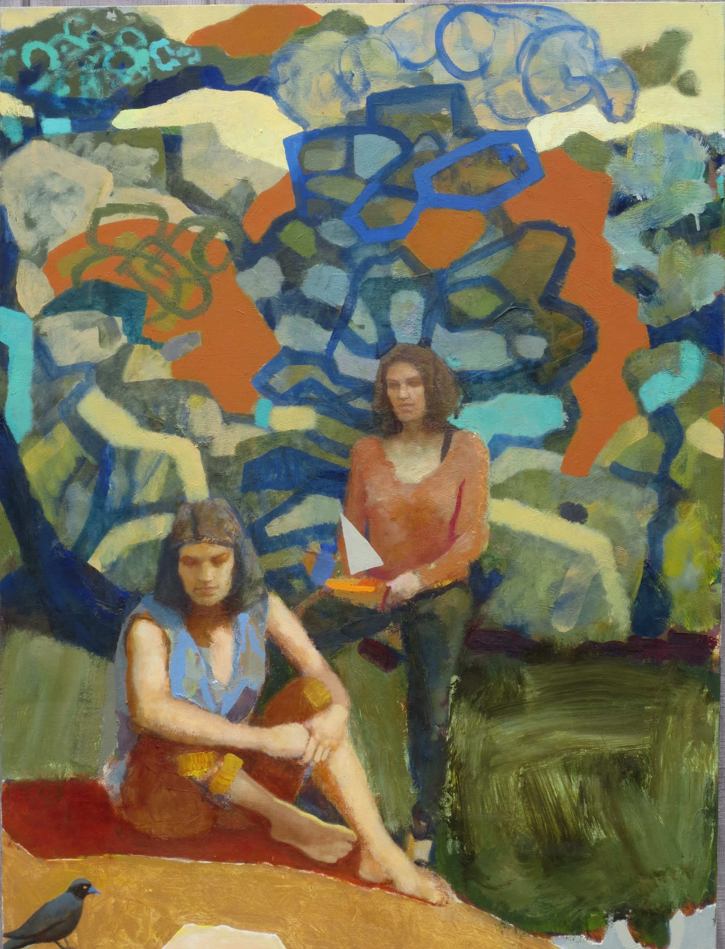 Bird with Sailboat, 2014