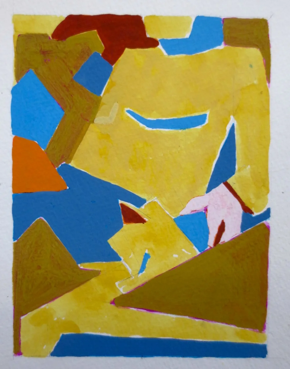 Woman with Cat, 2013