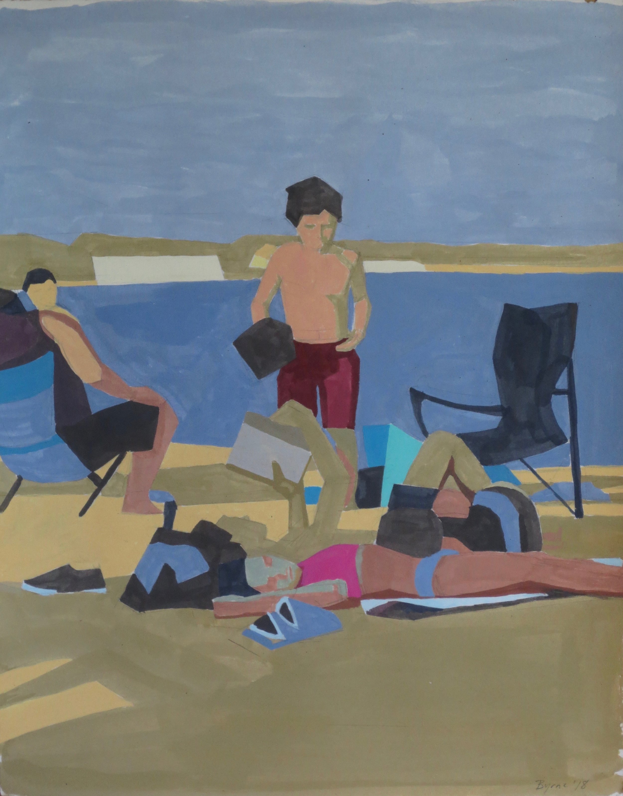 Corey Beach Family, 2018