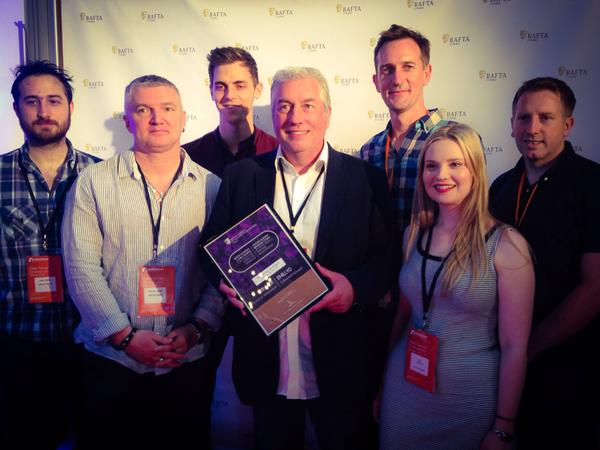The team behind NEILSON 360 VR PROJECT with there Technical Achievement Commendation