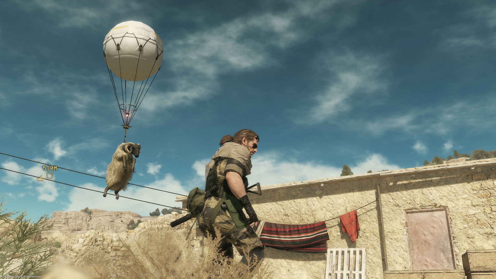 Imagine playing this game so straight-laced you never got to hear a sheep being flown away on a balloon. Tragic.