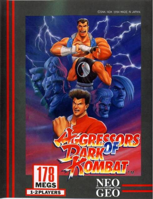 Aggressors of Dark Kombat, a one-on-one fighting game from 1994
