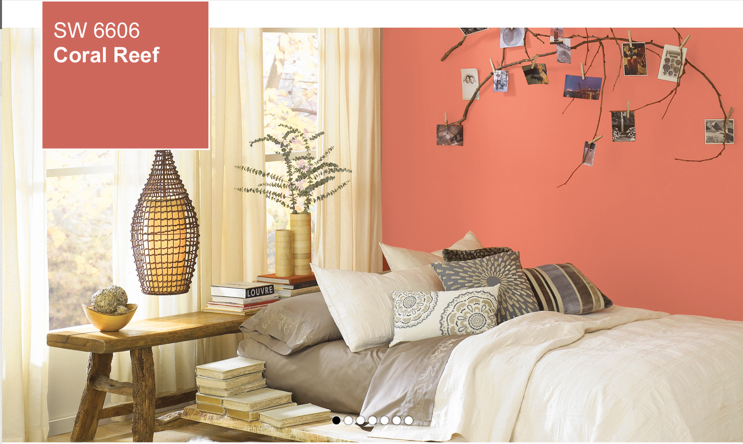 Sherwin-Williams website – Coral Reef room
