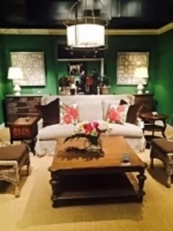Many of the furniture showrooms were lovely spaces, and this one at Woodbridge was no exception. 