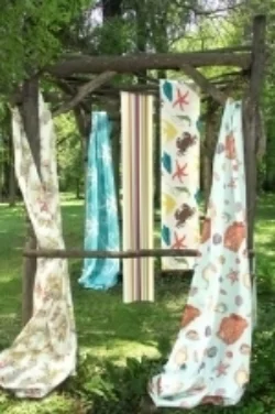 These are a selection of outdoor fabrics from Calico Corners.