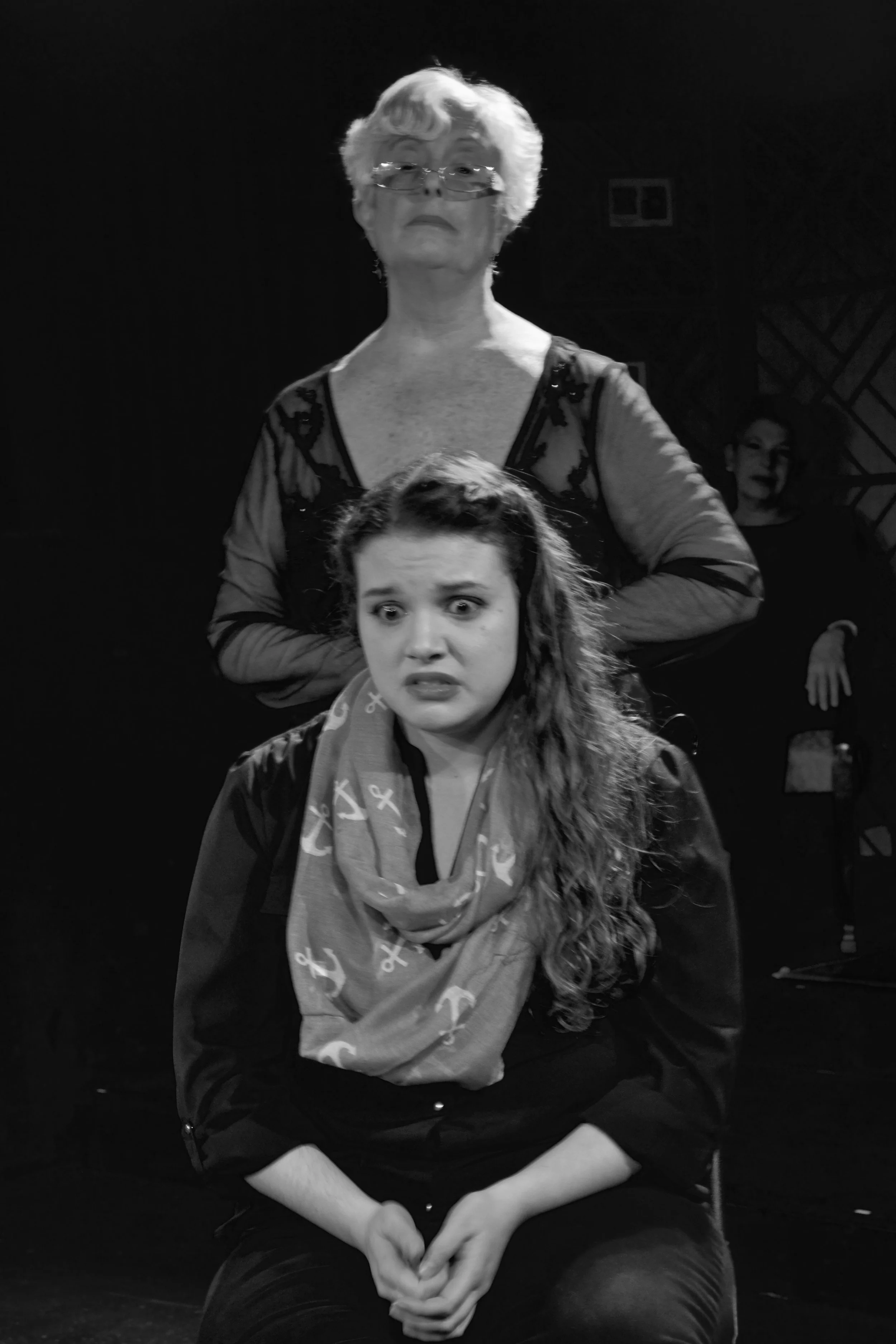 Donna Goldfarb & Katharine Jordan - Fat/Thin Photograph by Peter Michaud